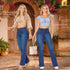 Jeans Moldeador Semi Recto Colombiano Tiro Alto para Mujer – Ref. J60538