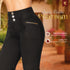 Jeans Moldeador Recto Negro Colombiano Tiro Alto para Mujer – Ref. J60353