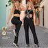 Leggings Deportivo Bota Recta Colombiano para Mujer – Ref. D61170N