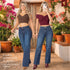 Jeans Colombiano Recto Tiro Alto para Mujer – Ref. J60517
