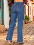 Jeans Colombiano Recto Cinturé Tiro Alto para Mujer – Ref. J69186