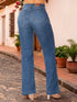 Jeans Colombiano Recto Tiro Alto para Mujer – Ref. J60412