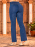 Jeans Moldeador Semi Recto Colombiano Tiro Alto para Mujer – Ref. J60538