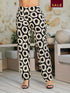 Pantalón Estampado Recto para Mujer | Ref. P69015