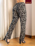 Pantalón Estampado Recto para Mujer | Ref. P69019