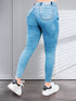 Skinny Jeans Moldeador Colombiano Tiro Medio Alto para Mujer – Ref. J60287