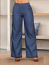Jeans Cargo Colombiano en Chambray para Mujer – Ref. J60423