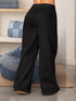 Jeans Wide Leg Colombiano Negro Tiro Alto para Mujer – Ref. J60494