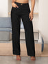 Pantalón de Vestir Corte Recto Faux Tencel Colombiano para Mujer – Ref. P60069