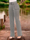 Jeans Recto Cargo Gris Colombiano para Mujer – Ref. J60549