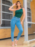 Body Asimétrico Verde para Mujer – Ref. B2601D