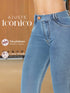 Jean Bota Semirrecta Push Up Azul Claro para Mujer – Ref. J69219