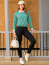 Suéter Polo Verde para Mujer – Ref. X61013
