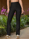 Legging Deportivo Flare Negro para Mujer – Ref. D61173N