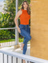 Redu Jean Levantacola Azul Medio para Mujer – Ref. J60591