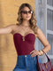 Body Strapless Vino para Mujer – Ref. B2202V