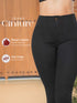 Jean Skinny Cinturé Negro Efecto Cintura para Mujer – Ref. J60621