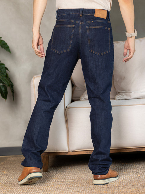Jean Hombre Slim Stretch Índigo Oscuro Davide – Ref. JH60013