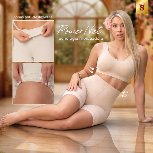 Faja Panty Moldeadora Levantacola Beige para Mujer – Ref. X60957