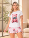 Pijama Osito Rosa Blanca para Mujer – Ref. X60976