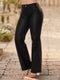 Jeans Recto Negro Efecto Cuero Colombiano para Mujer – Ref. J60433
