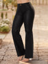 Jeans Recto Negro Efecto Cuero Colombiano para Mujer – Ref. J60433