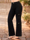 Jeans Cargo Doble Bolsillo Negro Colombiano para Mujer – Ref. J60415