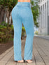 Jean Recto Bota Campana Azul Claro Colombiano para Mujer – Ref. J60528