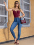 Body Strapless Vino para Mujer – Ref. B2202V