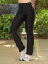 Leggings Deportivo Bota Recta Negro con Bolsillos para Mujer – Ref. D61172N