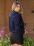 Chaqueta Denim Índigo Oscuro para Mujer – Ref. CH69003