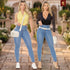 Jeggings Moldeador Colombiano Tiro Alto Azul Claro para Mujer – Ref. JL60036