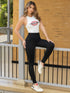 Legging Control Medio Negro para Mujer – Ref. L61178N