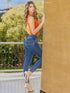 Redu Jean Levantacola Azul Medio para Mujer – Ref. J60591
