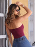 Body Strapless Vino para Mujer – Ref. B2202V