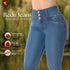Redu Jeans Skinny Moldeador Colombiano Azul Medio para Mujer – Ref. J60523