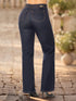 Jeans Colombiano Recto Tiro Alto Azul Oscuro para Mujer – Ref. J60550