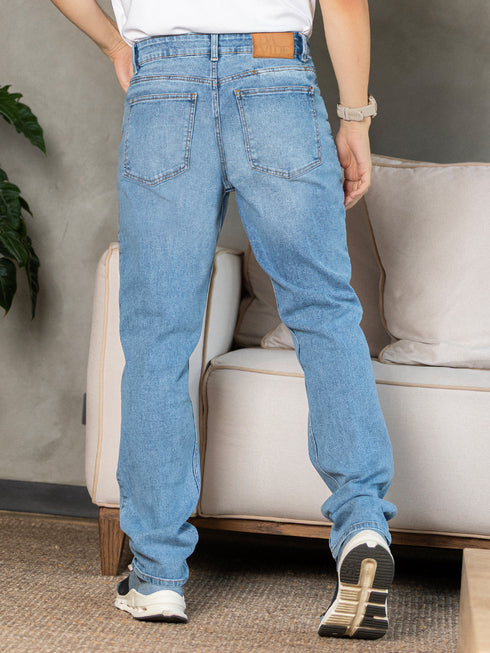 Jean Hombre Slim Stretch Azul Claro Davide – Ref. JH69217