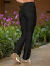 Legging Deportivo Flare Negro para Mujer – Ref. D61173N